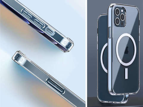 Ultra Slim Alogy Armored Case für Qi-Ladegeräte für iPhone 12 / Pro Transparentes Qi-Ladegerät