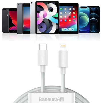 Universelles BASEUS USB-C auf Lightning PD 1m Kabel