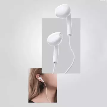 WK Design kabelgebundene Ohrhörer USB Typ C weiß (YA01 TypeC weiß)