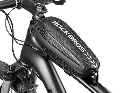 Wasserdichter Koffer, Fahrradtasche, Rahmenhalter, RockBros B61 Black