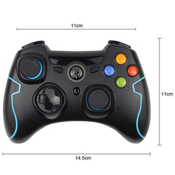 Wireless USB Gamepad Pad Controller Gaming Joystick Android / PS3 / PC Vibration