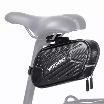 Wozinsky Fahrradsatteltasche wasserdicht 1,5 l schwarz (WBB27BK)