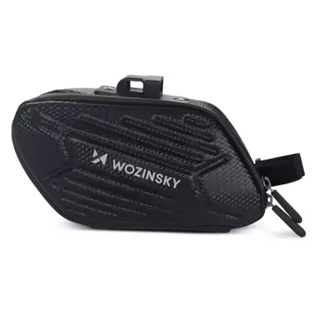 Wozinsky Fahrradsatteltasche wasserdicht 1,5 l schwarz (WBB27BK)