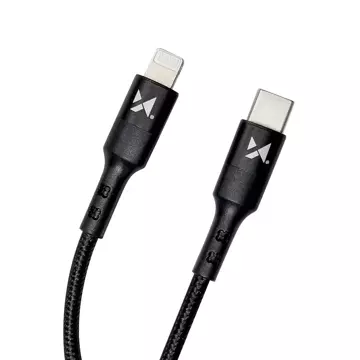 Wozinsky Kabel USB Typ C Kabel - Lightning Power Delivery 18W 2m schwarz (WUC-PD-CL2B)