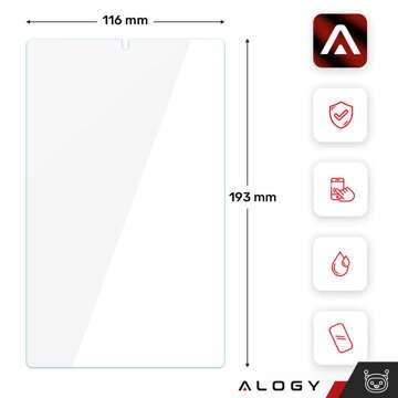 X2 Alogy 9H gehärtetes Glas für Lenovo Tab M8 TB-8505F, TB-8505L, TB-8705X, TB-8705F, TB-8705L, TB-8506