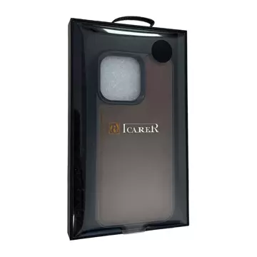 iCarer Leather Oil Wax Hülle mit echtem Leder bezogen für iPhone 13 Pro Max braun (ALI1214-BN)