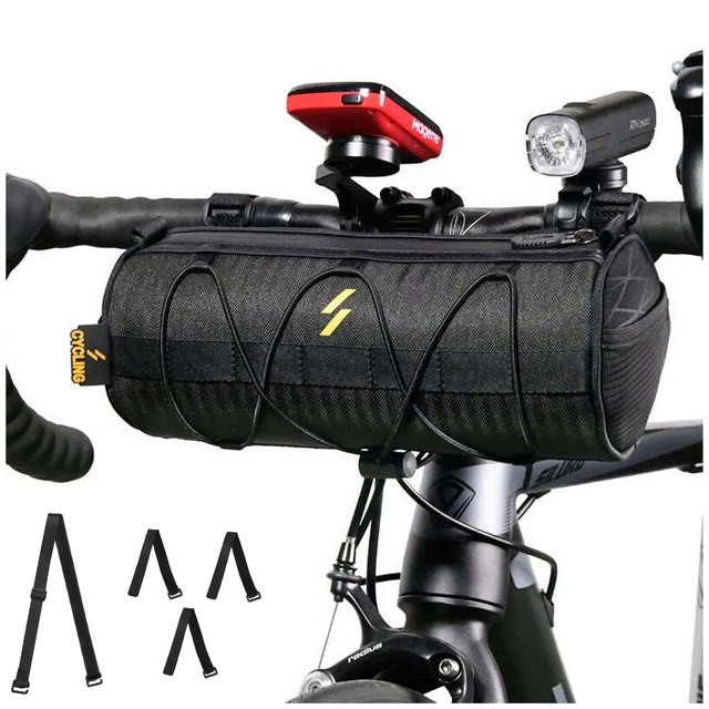 Alogy Bike Bag Wheel Bar Bicycle Pannier Waterproof Bike Pouch 2.5L Black