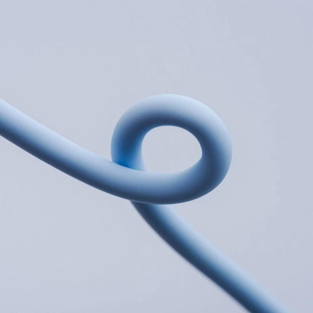 Kabel USB-A – USB-C 66W Forcell F-Energy Silicone 1 m C342 niebieski