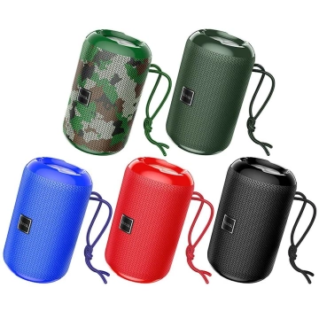 Bluetooth Speaker Hoco HC1 5W Dark Green FM USB AUX TF 4h