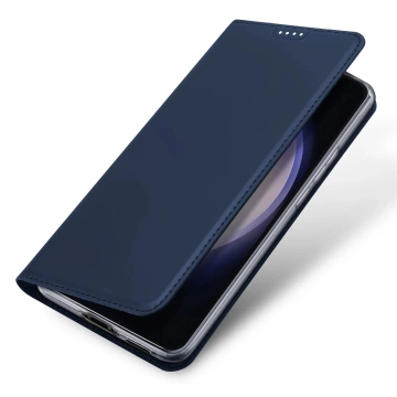 Чохол-гаманець з підставкою для Samsung Galaxy S23 FE Dux Ducis Skin Pro - синій