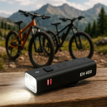 Bicycle Light Front LED Front Light Bicycle Lighting Waterproof IPX5 Alogy P12 Bike Light Black