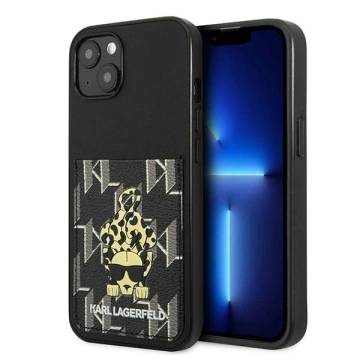 Etui Karl Lagerfeld KLHCP13MCANCNK do iPhone 13 6,1" hardcase Karlimals Cardslot