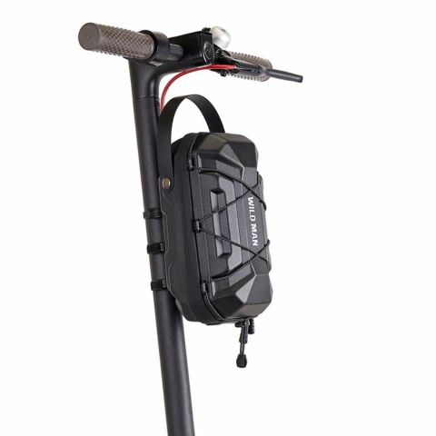 Чохол для самоката WILDMAN GD6X Plus 3L, сумка на раму, чорна, PU, EVA