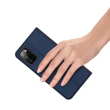 Dux Ducis Skin Pro Holster Cover für Samsung Galaxy A03s blau