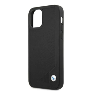 Чохол для телефону BMW BMHCP12LRCDPK для Apple iPhone 12 Pro Max 6.7" black/black Hardcase Leather Deboss