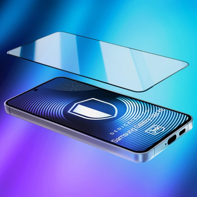 Protective glass for Samsung Galaxy S24 FE Max 3mk HardGlass Max Lite reinforced screen protection 9H glass screen protector