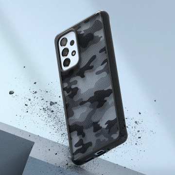 Чохол Ringke Fusion Matte tpu з рамкою для Samsung Galaxy A73 чорний