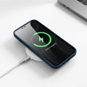 Чохол-накладка Baseus Liquid Gel Case Silicone Cover для iPhone 13 Pro Max Blue (ARYT000803)