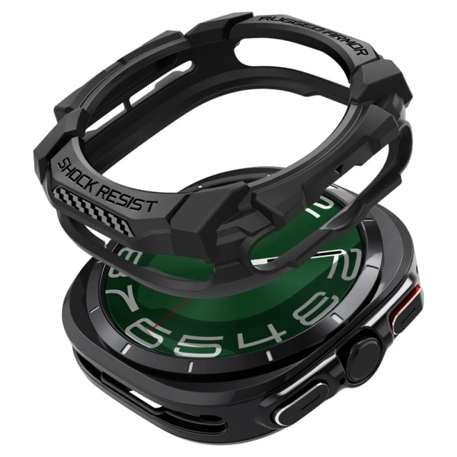 Etui Spigen Rugged Armor для Samsung Galaxy Watch Ultra (47 мм) Matte Black