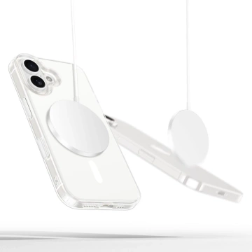 Чохол Tech-Protect Flexair Hybrid MagSafe для iPhone 16, прозорий