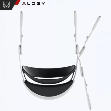 HUB splitter Alogy Adaptér pro počítačový notebook s USB-C na 3x USB-A 2.0 1x USB-A 3.0 šedý