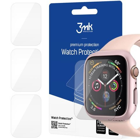 Folia ochronna 3mk x3 Protection do Apple Watch 6 44mm