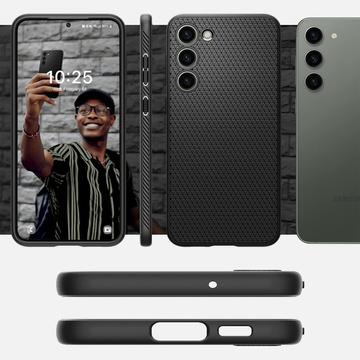 Etui Spigen Liquid Air do Samsung Galaxy S23 Matte Black