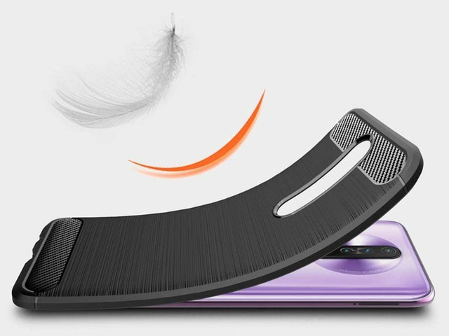 Puzdro Alogy Rugged Armor pre Xiaomi Redmi K30 / Poco X2 čierne sklo Alogy