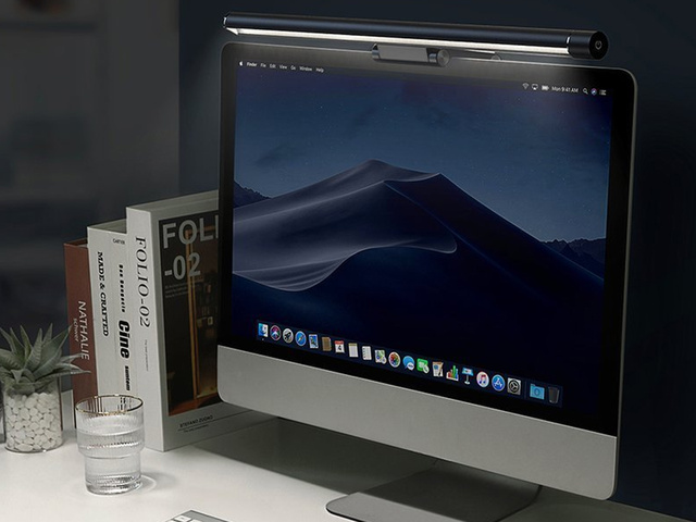 Nastavitelná LED lampa pro počítačový monitor Baseus I-Wok Pro s černým klipem