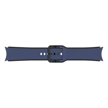 Двоколірний спортивний ремінець Samsung ET-STR91LNEGEU для Samsung Galaxy Watch5 / Watch5Pro / Watch4 / Classic 20mm M/L Navy/Navy