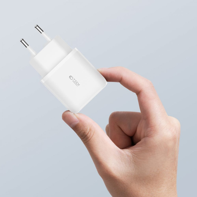 Nabíječka C20W 2-Port USB-C - USB PD20W / QC3.0 Bílá