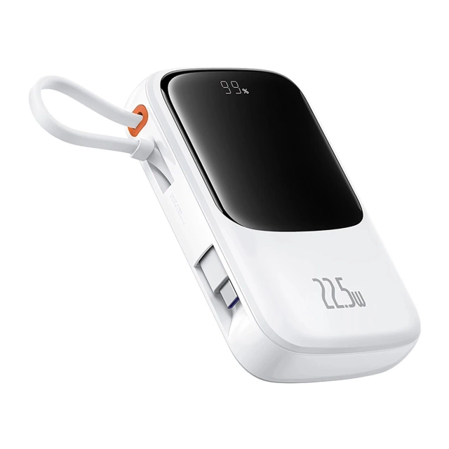 Powerbank Baseus Qpow Pro+ 10000mAh USB-C 22.5W Biały