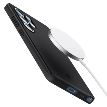 Pouzdro Spigen Thin Fit Mag MagSafe pro Samsung Galaxy S25 Ultra černé