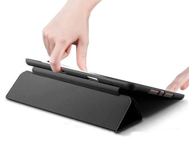 Alogy Smart Pencil Case for Apple iPad 10.2 2019/ 2020/ 2021 7/8/9Gen Black Glass Alogy