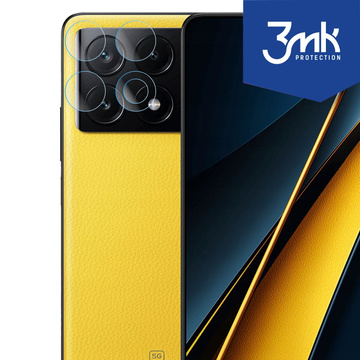 Гібридне скло для Xiaomi Poco X6 Pro 5G Camera Lens Protector 3mk Lens Protection 4x Set