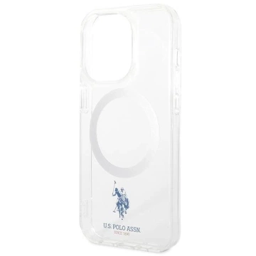 US Polo USHMP15XUCIT iPhone 15 Pro Max 6,7" priehľadná kolekcia MagSafe