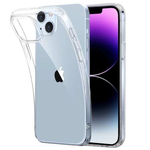 Броньований чохол Alogy Hybrid Case with camera cover для Apple iPhone 13 Transparent