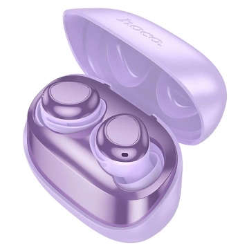 Bezdrôtové Bluetooth slúchadlá Hoco EW200 TWS – fialové