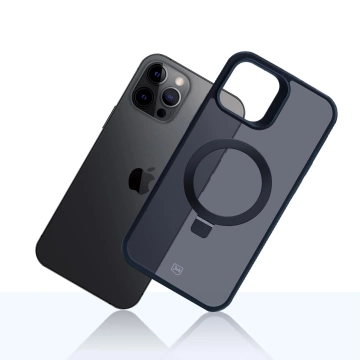 Чохол Apple iPhone 12 Pro Max - 3mk Smoke Case Mag