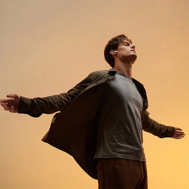 Słuchawki Baseus Bowie M2s Ultra TWS z ekranem LCD – białe