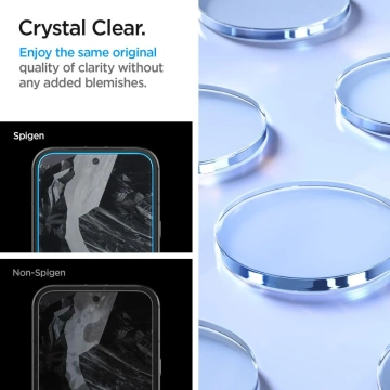 Tvrzené sklo Spigen ALM Glas.TR 2-Pack pro Google Pixel 8A Clear