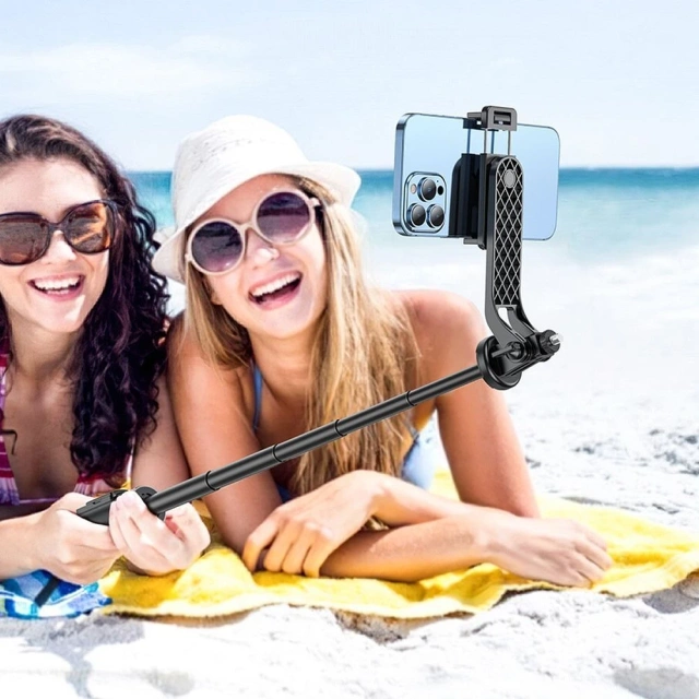 HOCO K21 Selfie-Stick mit Bluetooth-Fernbedienung und 1,37 m Stativ
