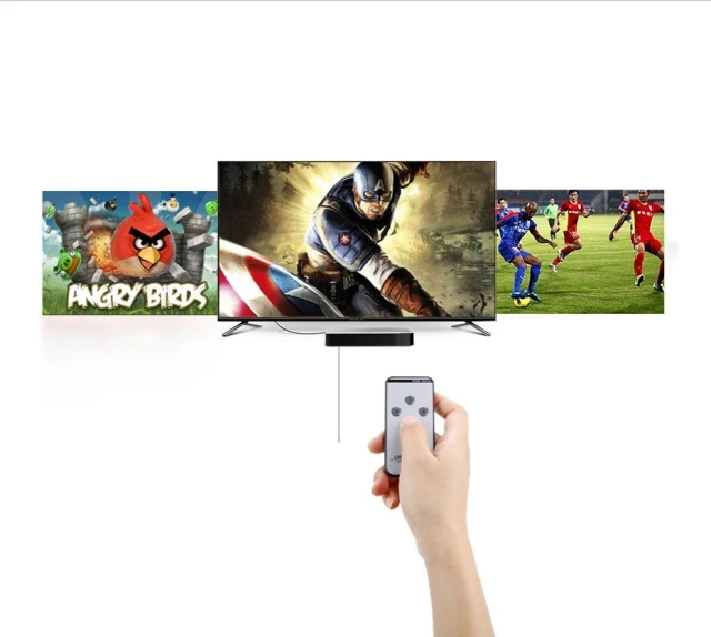 Ugreen switch splitter switch HDMI - 3x HDMI 3D 4K 7.5 Gbps 36 bit per channel black (40234)