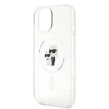 Etui Karl Lagerfeld KLHMP15SHGKCNOT do iPhone 15 6.1" transparent hardcase Karl