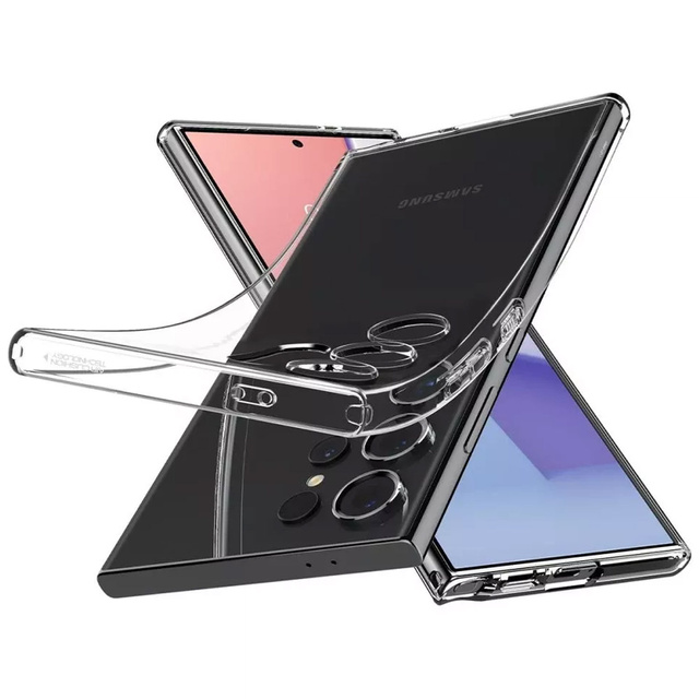 Etui Spigen Liquid Crystal do Samsung Galaxy S24 Ultra Crystal Clear