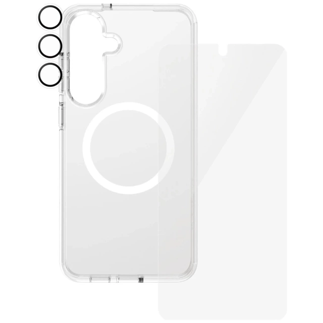 Ochranná sada 3 v 1 pro Samsung Galaxy S25 Plus CARE od PanzerGlass