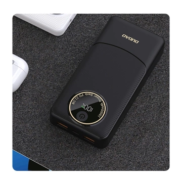 Powerbank Dudao K12Pro 20000mAh 22.5W USB-C USB-A Czarny