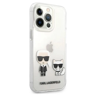Etui Karl Lagerfeld KLHCP13XCKTR pro iPhone 13 Pro Max 6,7" pevný obal Karl