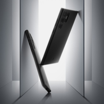 Etui pre Samsung Galaxy S22 Ultra obudowa puzdro Spigen Thin Fit Black