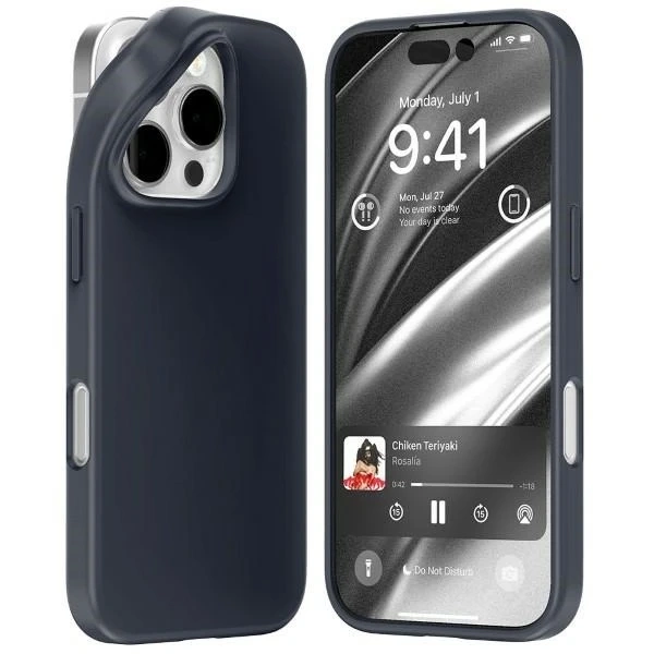 Mercury Soft Case for iPhone 16 Pro 6.3" Navy Blue
